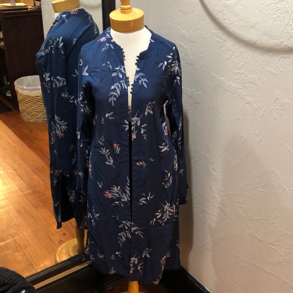 Gentle Fawn Dark Teal Duster